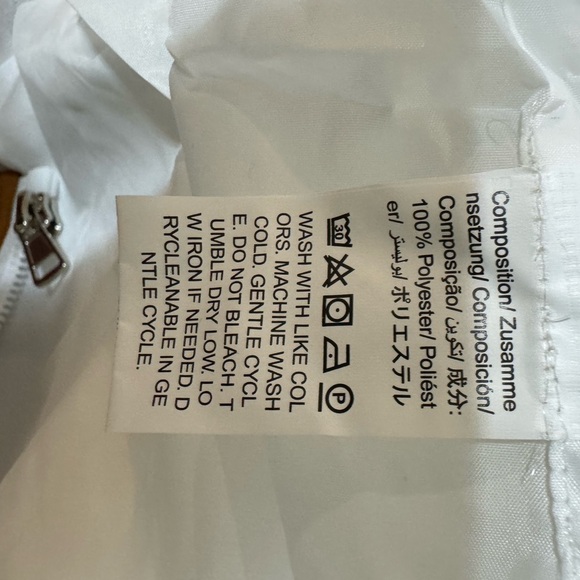 White and Brown 'DREAMS' Jacket - Picture 7 of 7